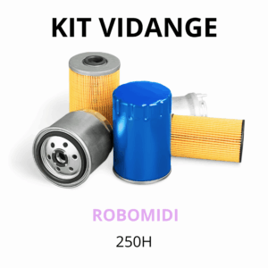 Kit filtres pour vidange 250H du Robomidi Energreen