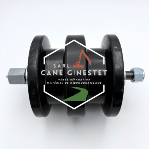 Kit galet inférieur et supérieur graissable chenille acier robomidi et robomax Energreen