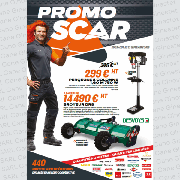 Catalogue SCAR Promotion "Nos bons plans"